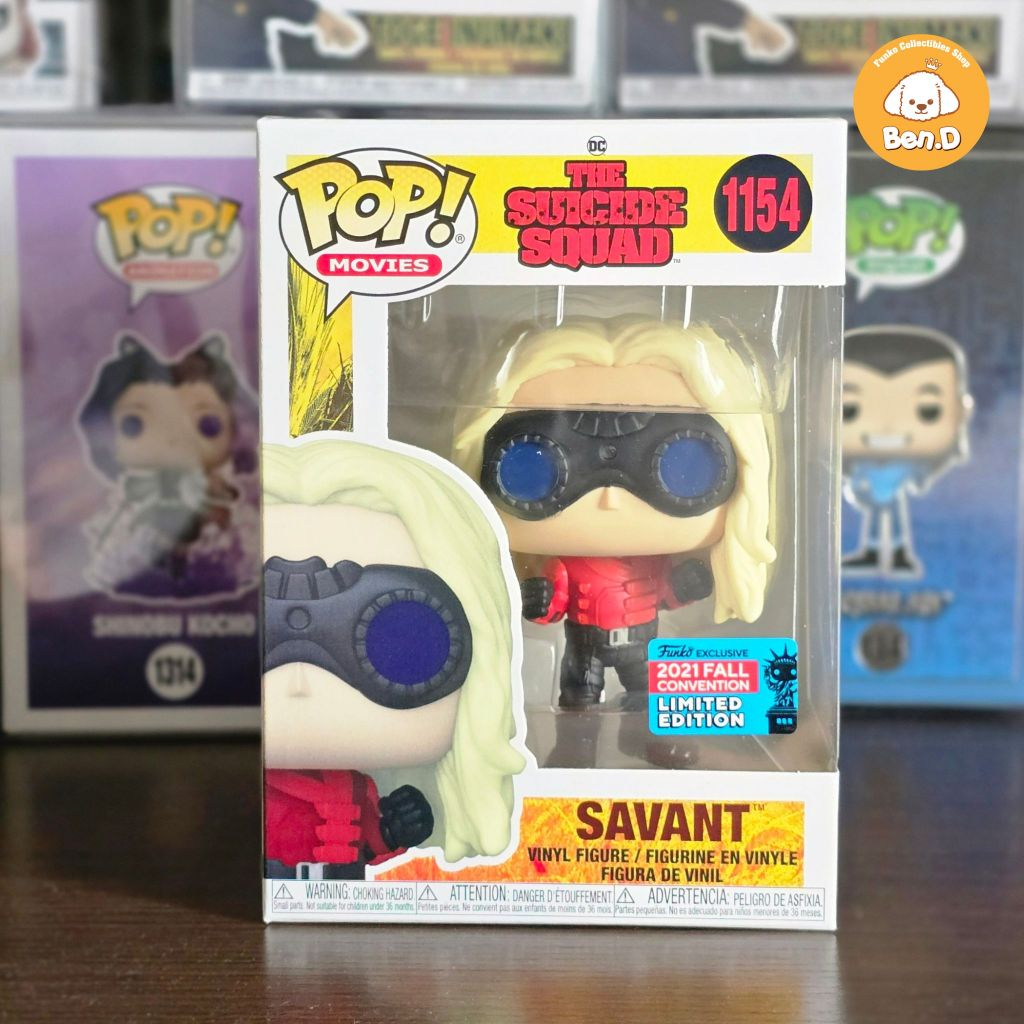 Mô hình Funko POP Movies: The Suicide Squad - Savant #1154 (2021 FCE)