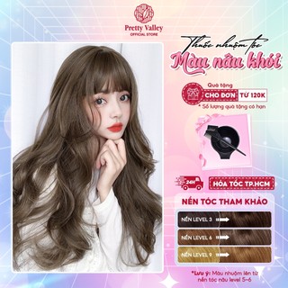 Thuốc nhuộm tóc, thuốc nhuộm màu NÂU KHÓI Molokai siêu dưỡng - Pretty Valley Hair