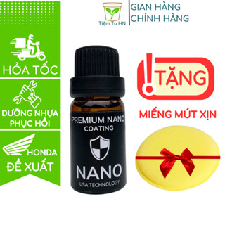 Chai phục hồi nhựa nhám Nano 10ml Cao Cấp làm đen nhựa nhám vario exciter winer SH airlade Tiệm To
