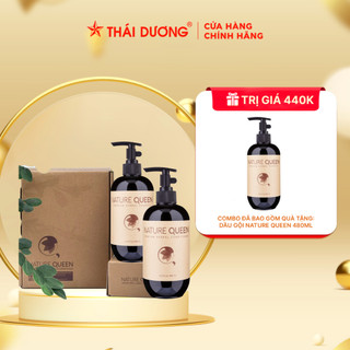  Mua 2 chai Dầu gội Nature Queen hoặc Bộ gội xả Nature Queen 480ml tặng 1 dầu gội Nature Queen (chai 480ml