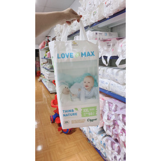 Tã bỉm love max đủ size cho bé