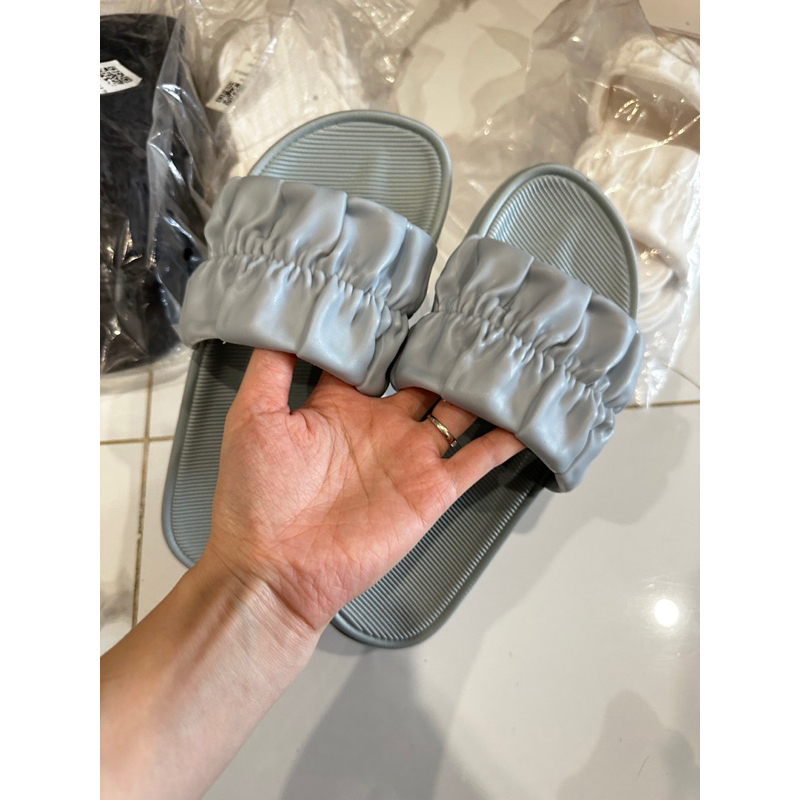 Dép đi trong nhà bèo nhúm dễ thương chống thấm nước, dép quai ngang nữ bèo xinh xắn