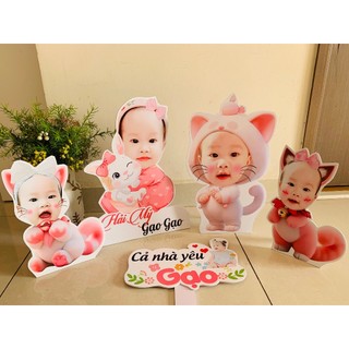 Combo hình Chibi bé trai bé gái để bàn trang trí sinh nhật theo chủ đề_ Trâm Bích