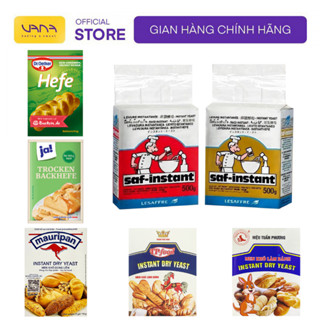 MEN KHÔ, MEN NỞ INSTANT, MEN ĐẦU BẾP, MAURI, DR. OETKER,... LÀM BÁNH MÌ, BÁNH BAO DÙNG NGAY KHÔNG CẦN KÍCH HOẠT