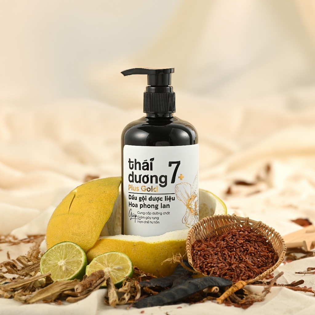 [KOL] Dầu gội Thái Dương 7 Plus Gold Hoa Phong Lan chai 500ml kèm quà tặng - Dầu gội dành cho tóc gàu, ngứa, rụng tóc | BigBuy360 - bigbuy360.vn