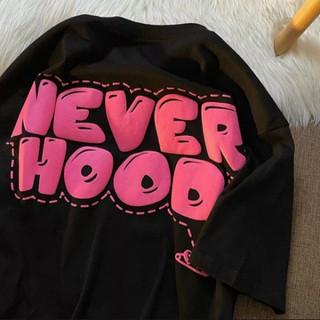 Áo phông Nữ Tay Lỡ Form Rộng Never Hood 3 màu Siêu hot