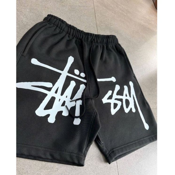 🔥Hot🔥 Quần Short Nam Nữ Stussy Logo Chữ In Nhiệt  Quần Short Đùi Stussy Mẫu Mới Hottrend Form Unisex