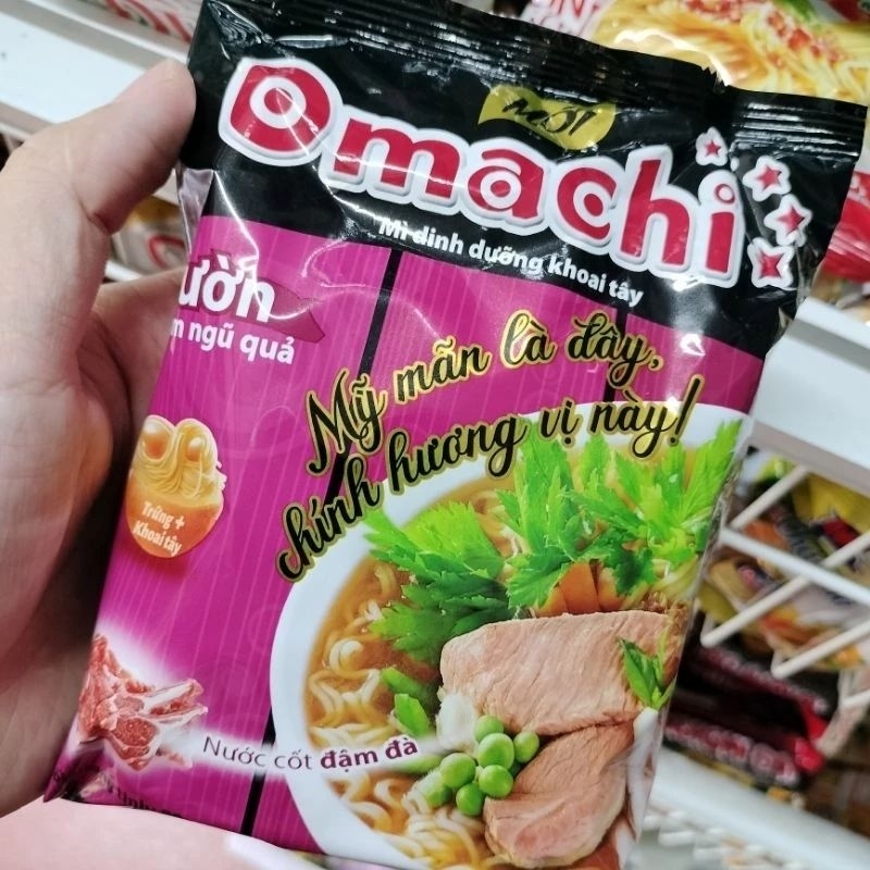 mì omachi sợi mì từ khoai tây