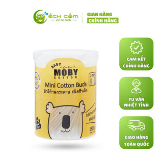 Tăm bông moby chính hãng cỡ nhỏ ( DÀNH CHO BÉ TỪ 3M TRỞ LÊN )