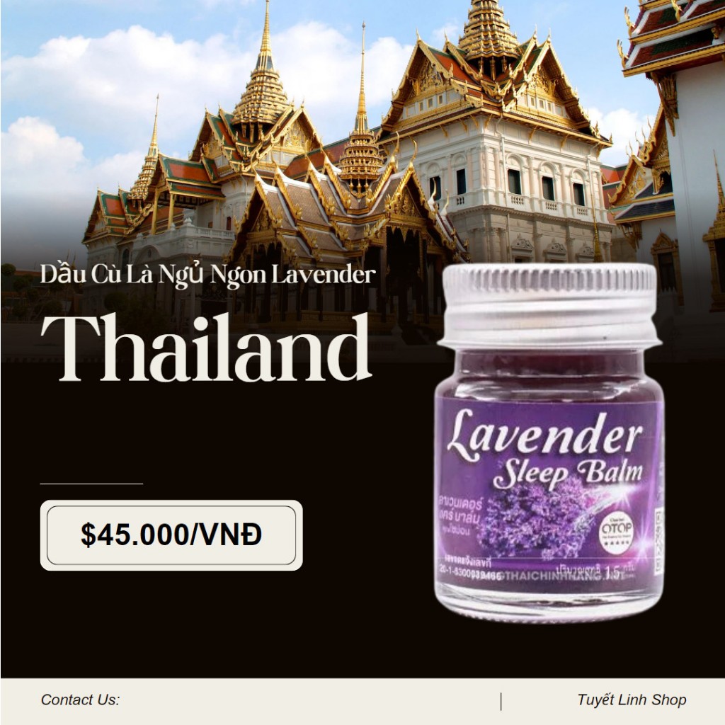Dầu Xoa Bóp Massage Dưỡng Ẩm Da Toàn Thân Thái Lan (Product From Thailand)