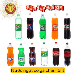 Nước ngọt có gas chai 1,5 lít