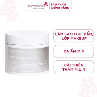 Mary&may sáp tẩy trang vitamin b.c.e cleansing balm 120g