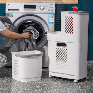 Giỏ đựng quần áo 3 trong 1 X-8528. Giỏ đựng quần áo bẩn có thể tách rời, có bánh xe di chuyển