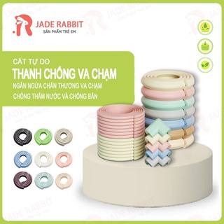 Xốp bọc cạnh bàn, góc bàn giữ an toàn cho bé [Bọc cạnh dài 2m, cao su NBR mềm mại] 30-32