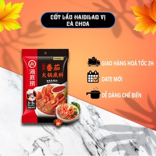 cốt lẩu haidilao vị cà chua - gia vị lẩu tứ xuyên có sẵn nhiều vị date mới giao ngay trong 2h