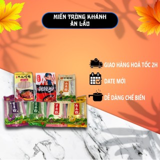 Miến dẹt trùng khánh nhúng lẩu chuẩn vị lẩu haidilao date mới giao ngay trong 2h