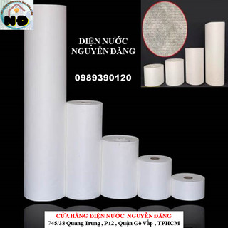 Lưới gia cường chống thấm polyester khổ 10cm-15cm-20cm x dài 100m