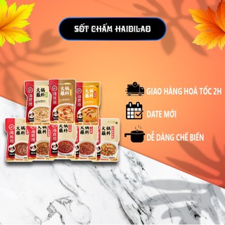 Sốt chấm lẩu haidilao Số chấm đậu phộng có sẵn nhiều vị date mới giao ngay trong 2h