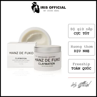  Sáp vuốt tóc HANZ DE FUKO CHÍNH HÃNG | KEO WAX VUỐT TÓC dòng không mùi 