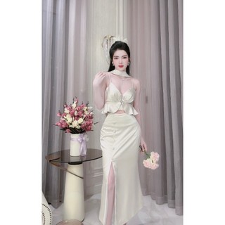 Set đầm lụa TULIP