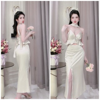 Set đầm lụa TULIP