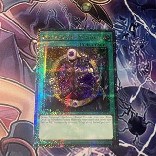 [ Dưa Hấu Yugioh] Lá bài thẻ bài Magicalized Fusion – 25th Secret Rare - Tặng bọc bài nhựa bảo quản
