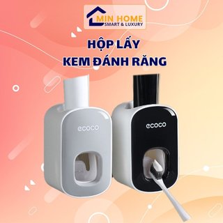 Dụng cụ lấy kem, nhả kem, nặn kem đánh răng tự động Ecoco chính hãng, đồ gia dụng thông minh