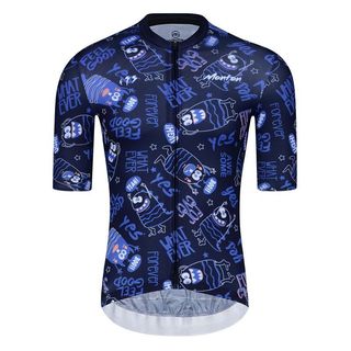 Áo xe đạp monton skull oye