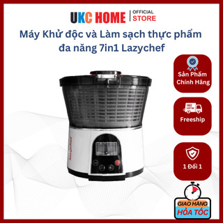 Máy Khử độc và Làm sạch thực phẩm đa năng 7in1 Lazychef. Sản phẩm chính hãng