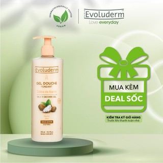 Gel tắm Evoluderm Gel Douche Fondant Délice de Karité 500ml