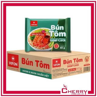 Thùng 30 gói bún tôm Vifon 65g