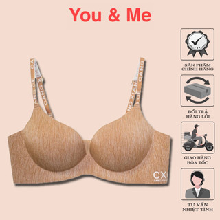 Áo ngực su đúc không gọng thông hơi chống hằn mỡ cxg you&me bra - a05