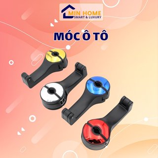   THANH LÝ Móc Treo Đồ Ghế Sau Ô Tô Xoay 360 Độ Kiêm Giá Kẹp Điện Thoại Lỗi Nhỏ 
