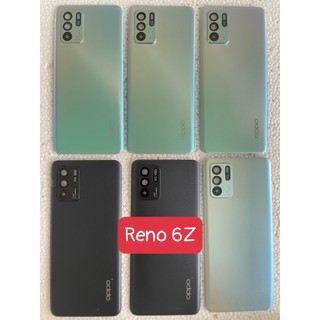 Nắp lưng oppo reno 6z 5g liền cụm kính camera màu chuẩn zin theo máy