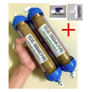 Lõi DI TDS REMOVE đưa TDS=0, Khử Khoáng Kim Loại Nặng (chỉ nên dùng sau RO)
