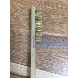 Bàn Chải Cước Cán Gỗ Đồng