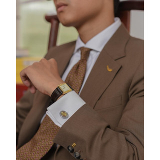 Sơ mi nam tay cuff GENTLE HOME màu trắng cao cấp vải cotton chống nhăn tốt công sở