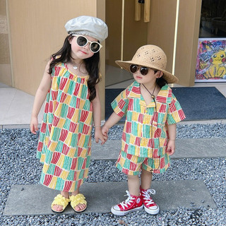 Quần áo cho bé- Set bộ đồ cho bé trai và bé gái đi du lịch biển năm nay