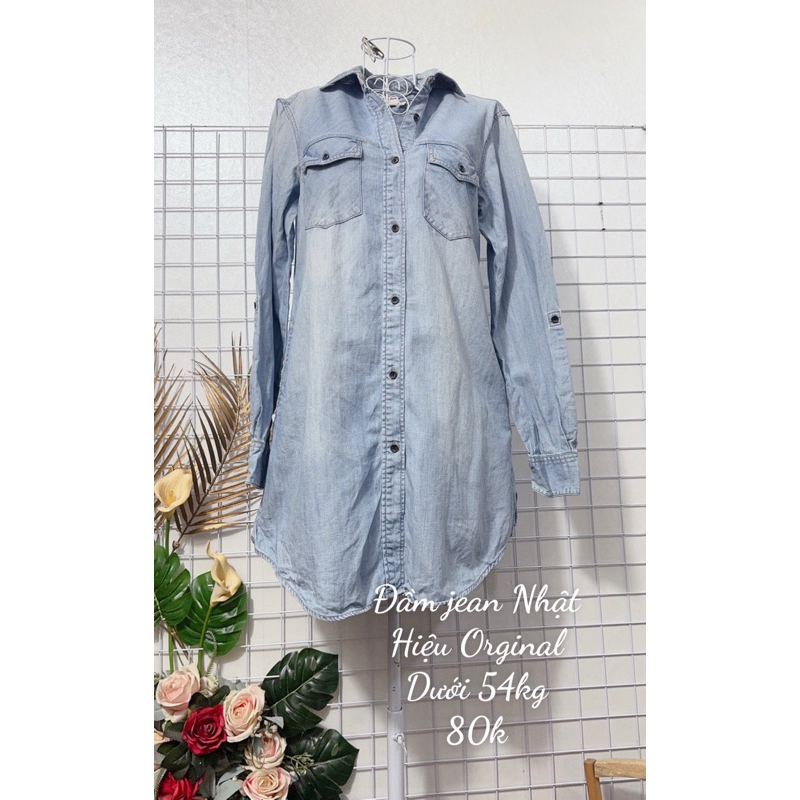 Đầm jean Nhật hiệu Orginal