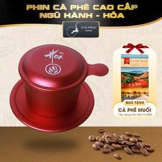 Phin Nhôm Cao Cấp Ngũ Hành Le Plateau Chất Liệu Anode Nhôm Cao Cấp Chắc Chắn Bền Bỉ