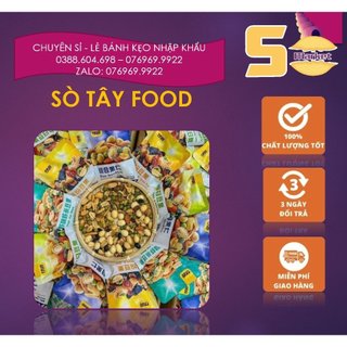Gói hạt dinh dưỡng mix, đậu mix dinh dưỡng sấy giòn gói 30g