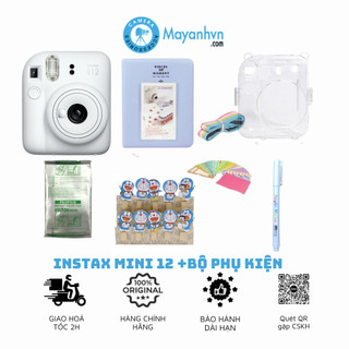 Instax Mini 12 - Combo Máy Chụp Ảnh Lấy Ngay Mini 12 + FIlm + Bộ PK