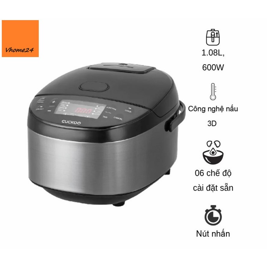 NỒI CƠM ĐIỆN TỬ CUCKOO CR-0680F 1.08 LÍT