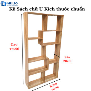 Kệ sách để sàn nhiều ngăn - lắp ghép - giá kệ hình chữ u