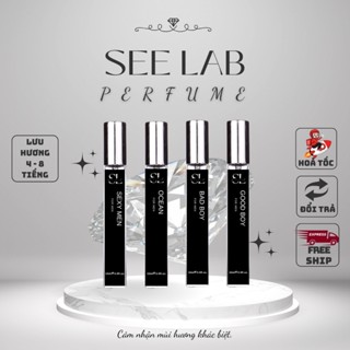 Nước hoa nam Seelab dạng xịt 10ml - Thanh mát, Quyến rũ, Lôi cuốn - (Mua từ 2c có quà tặng)