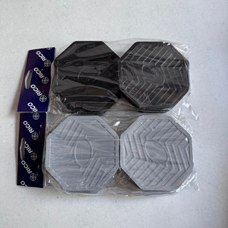 Đế ly cao su bát giác RICO (bộ 10 cái)