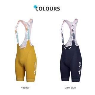 Quần xe đạp monton bib short ribon women