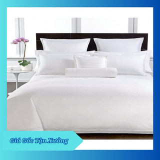 Vỏ Gối Khách Sạn Trắng Trơn T400 100% Cotton 50x70, 40x60, 60x80, 35x100