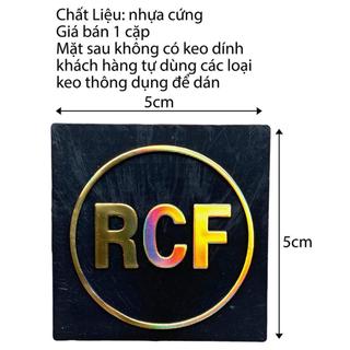 Tem Loa RCF Nhiều Mẫu Dán Thùng Loa ( 1 Đôi )