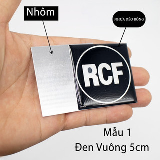 Tem Loa RCF Nhiều Mẫu Dán Thùng Loa ( 1 Đôi )